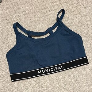 Women's Blue Sports Bra